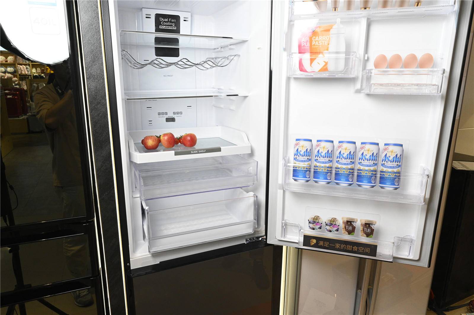 日立rbf330jc冰箱怎么样,日立R-S42KC冰箱评测