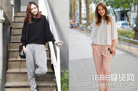 哈伦裤搭配什么上衣穿好看,哈伦裤搭配什么样的上衣好看