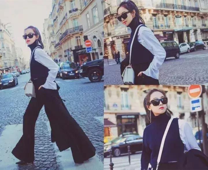 毛衣衬衫高雅上档次,毛衣搭衬衫怎么穿