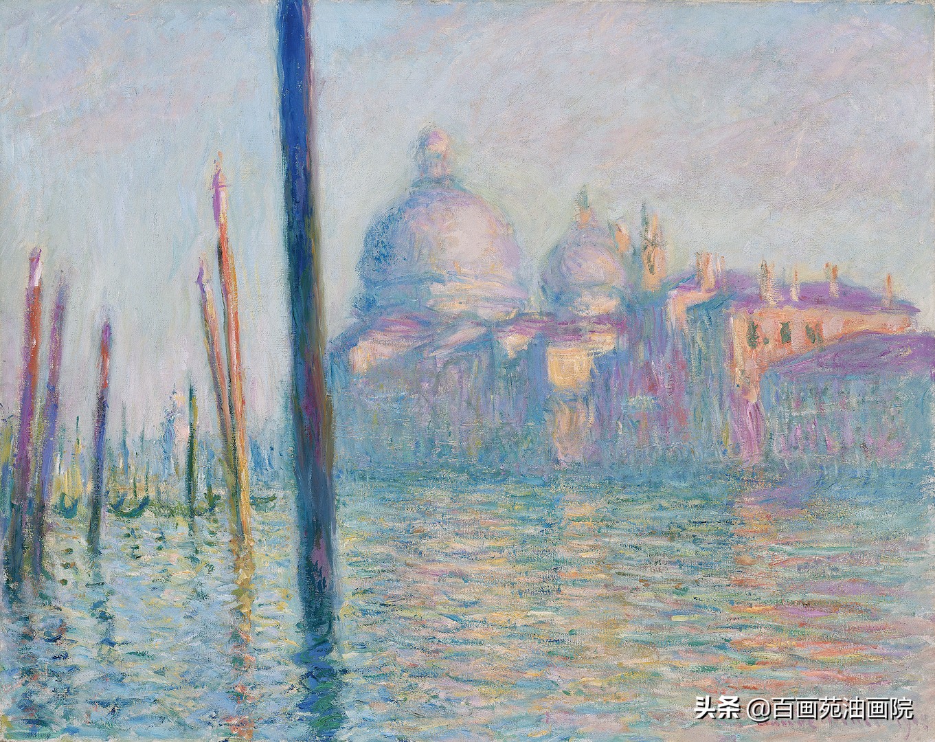 莫奈系列油画作画失败,油画大师莫奈作品