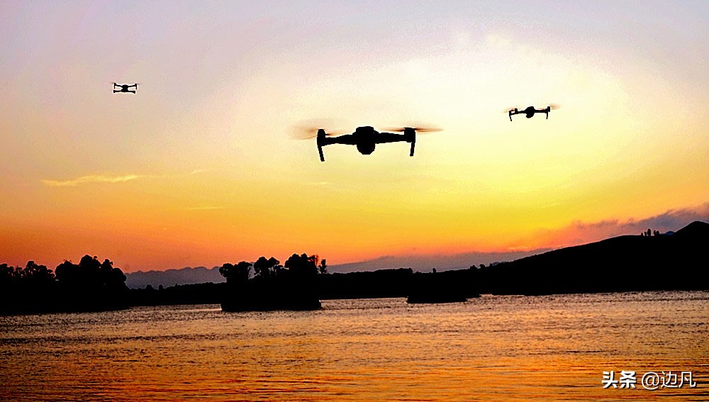 邂逅最美山水田园,春游邂逅一场完美的日落