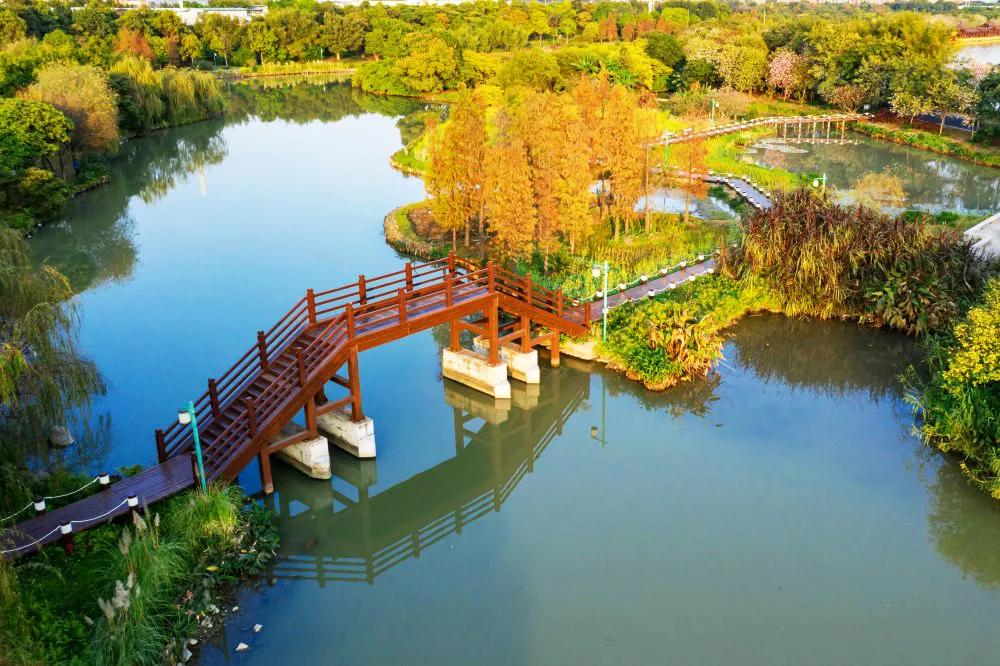 海珠湿地一期,海珠湿地公园走完要多久