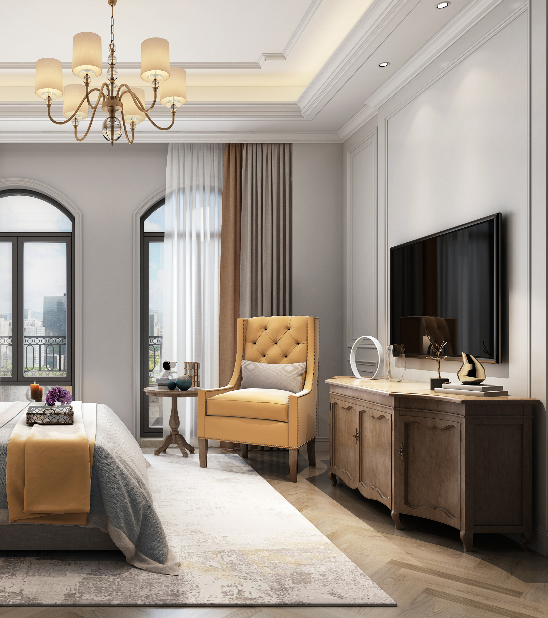 原木客厅电视柜什么样的好看,别墅客厅大板电视柜