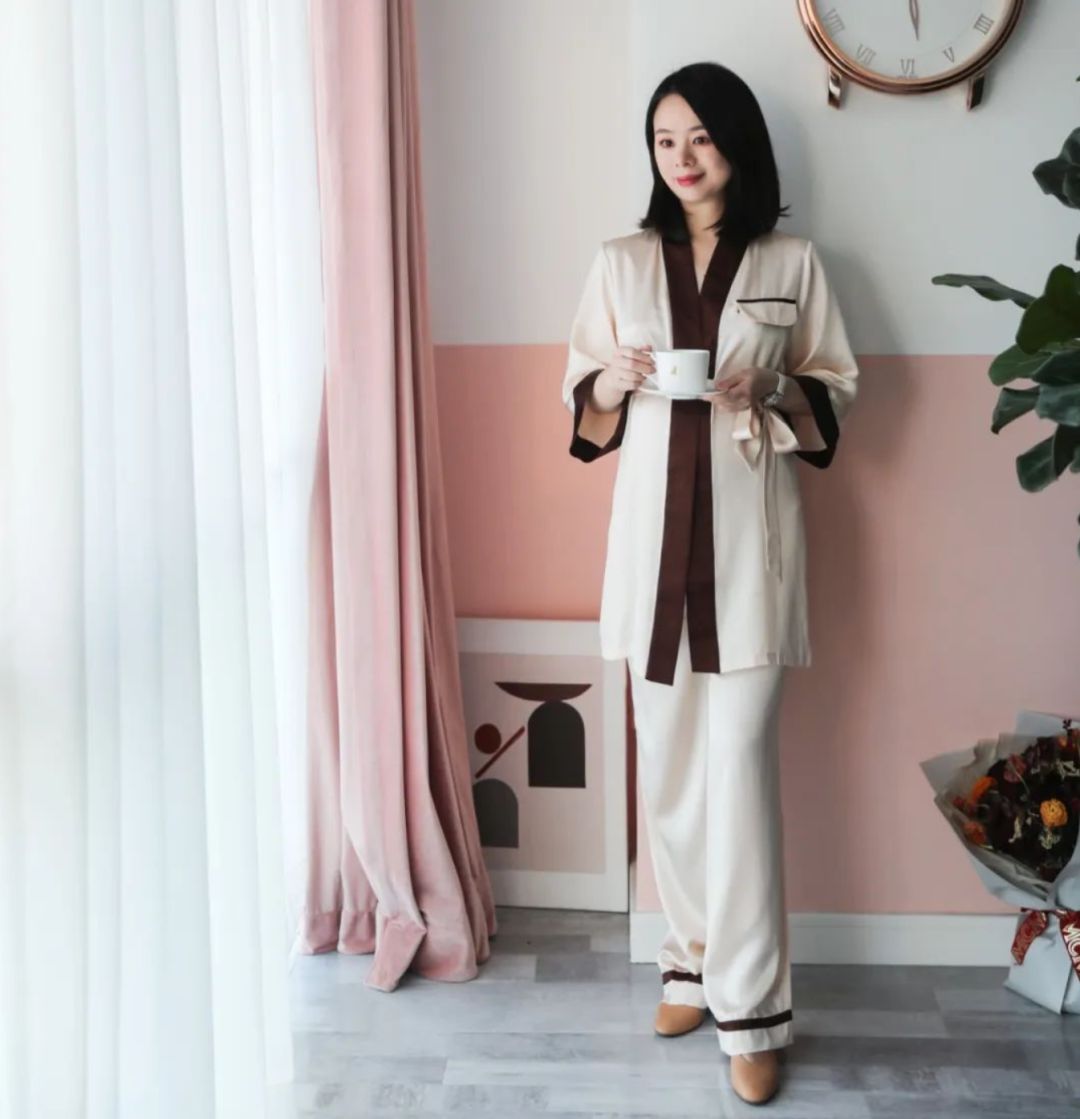 双面真丝枕套加真丝眼罩,宅家必备的高颜值睡衣