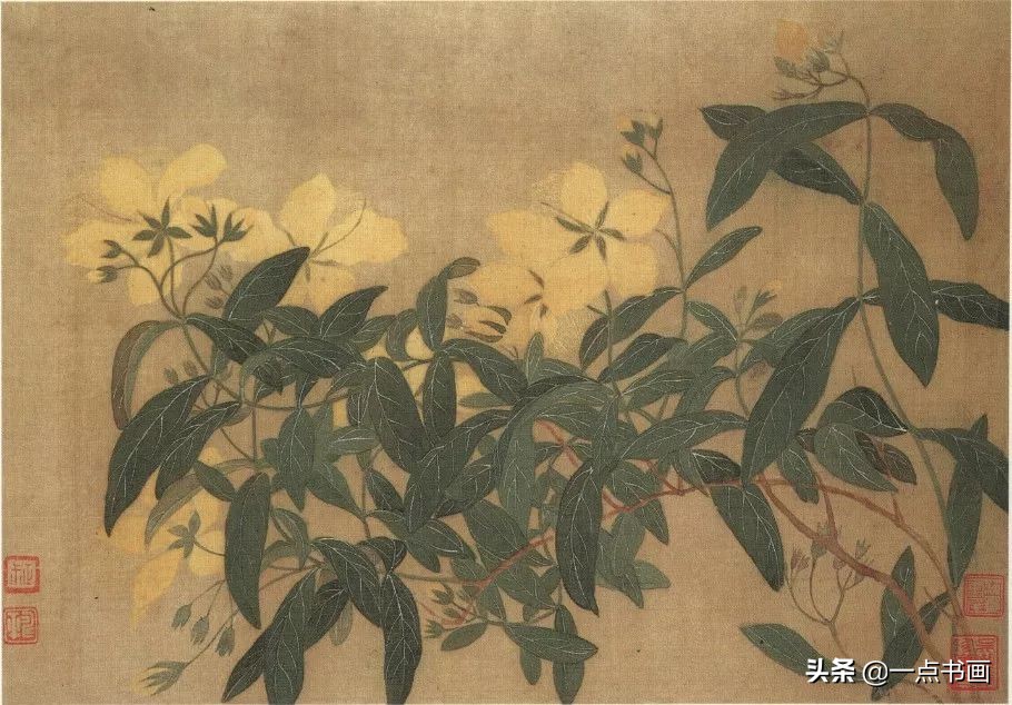 清代山水花鸟画家名单,清代画家朱耷的花鸟画画得很简练