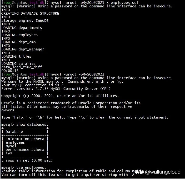 centos系统使用yum安装mysql命令,centos7上使用官方yum源安装mysql