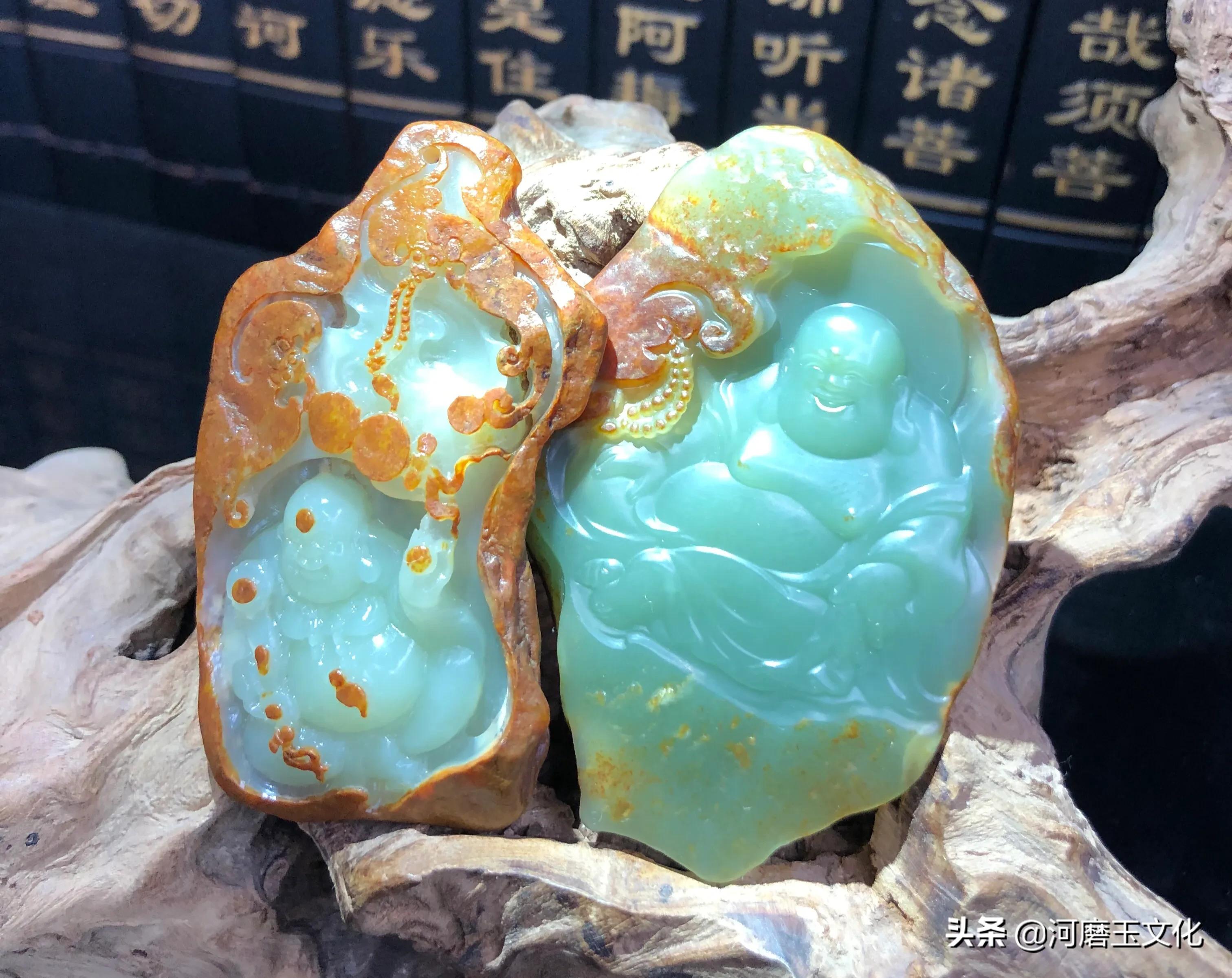 河磨玉的作假大曝光,河磨玉皮作假