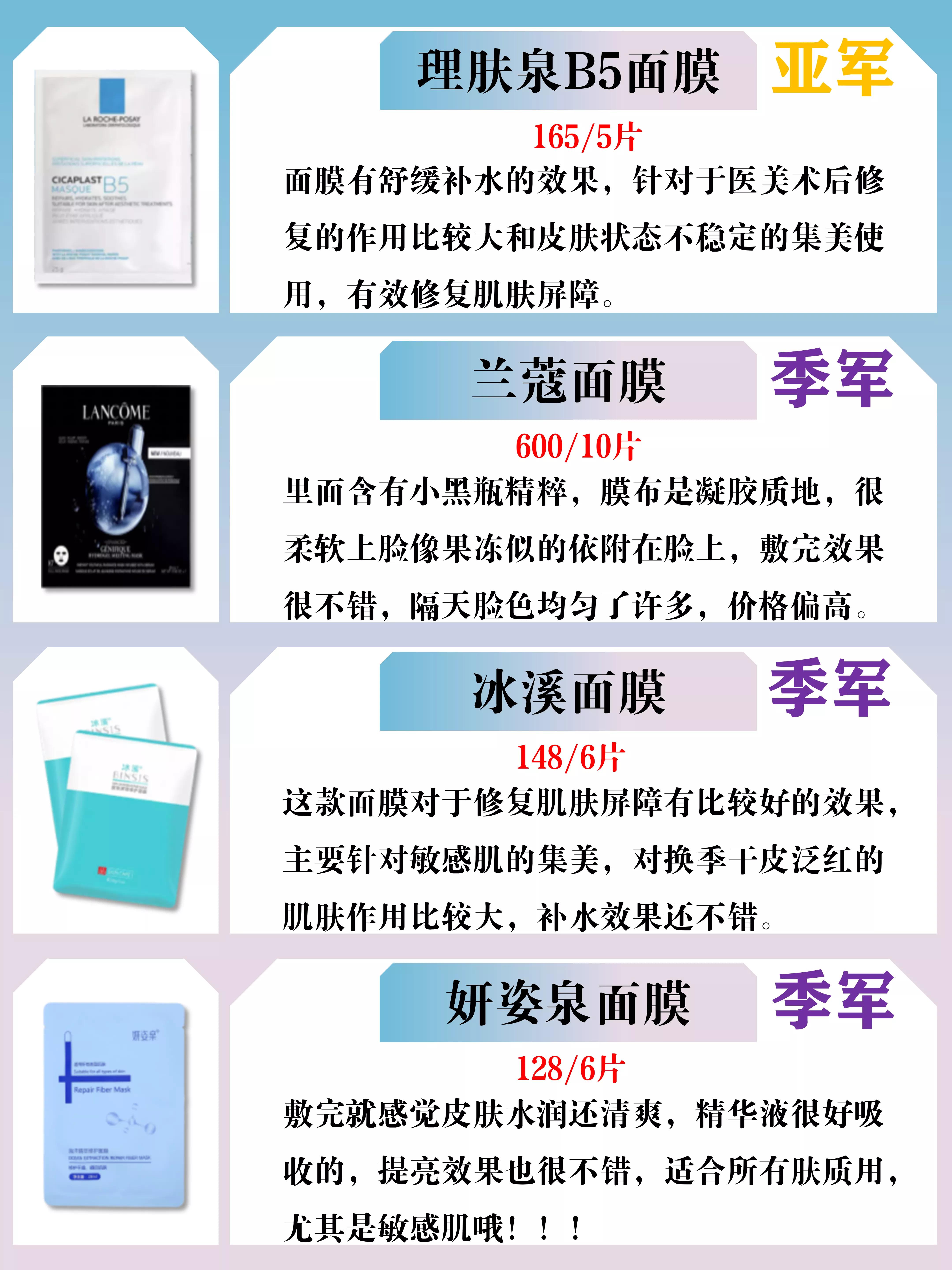 修正面膜推荐补水淡斑美白,孕妇面膜推荐补水美白收缩毛孔