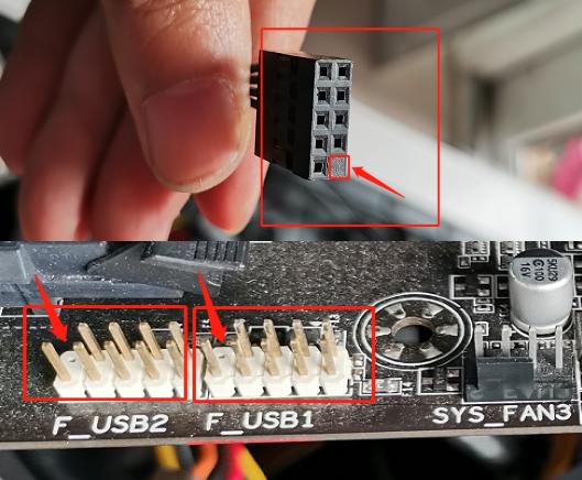 台式机箱跳线教程,华硕b450mprogaming主板跳线安装