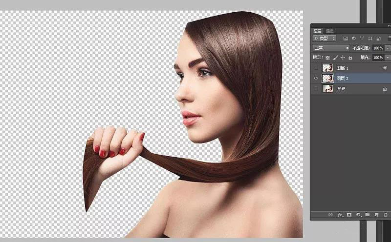 ps抠发丝详细教程,ps抠浅色发丝最好的技巧