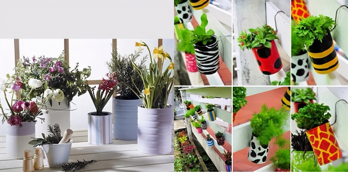 DIY自制花盆，让闲置品充满文艺气息