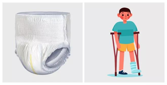 纸尿裤半包裤和全包裤区别在哪,搭扣式尿不湿