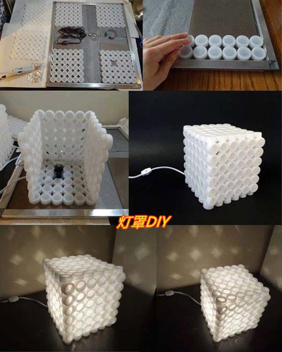 老爸会捯饬，10根PVC管连在一起装在楼梯旁，废物材料变成宝