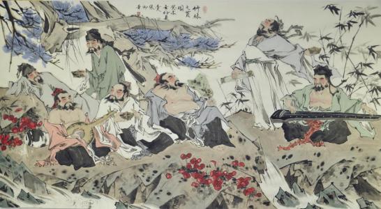 魏晋风度竹林七贤全文,魏晋风流名士竹林七贤
