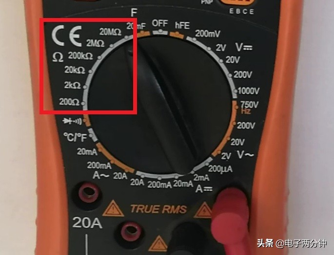 万用表最基本的几个测量功能,万用表常用测量方法