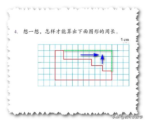 怎样用平移法作不规则图形的周长,四年级下册数学平移求图形的周长
