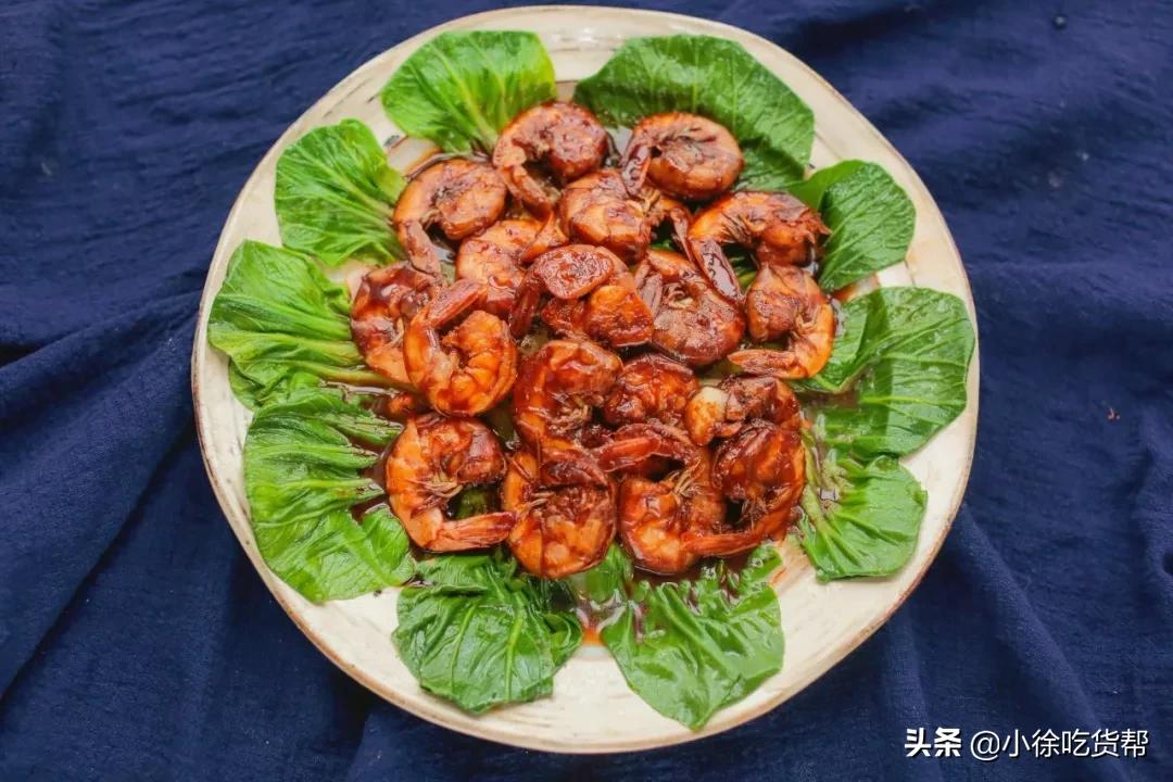 糖醋基围虾炒藕,糖醋基围虾