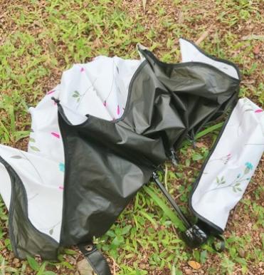 高颜值又防晒又防雨的雨伞,五折伞防晒小巧便捷遮阳雨伞