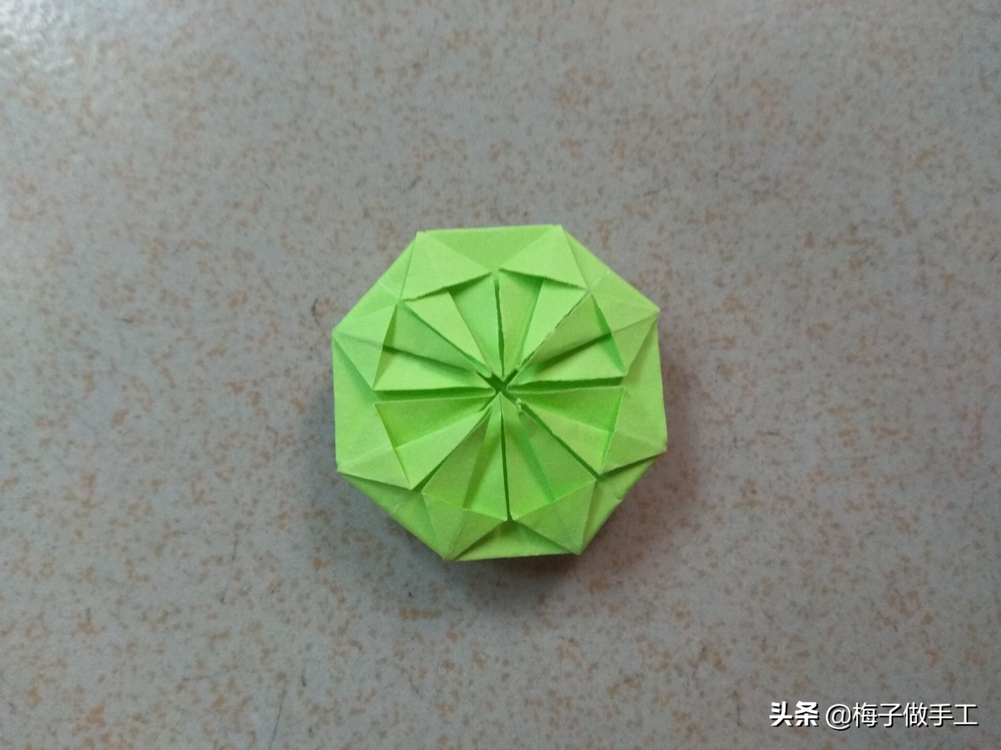 折纸简单又漂亮的过年小灯笼,简单折纸灯笼中秋节两三步完成