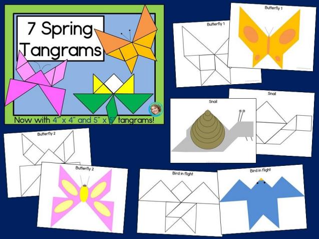 一年级教具七巧板多大尺寸,大班幼小衔接玩教具七巧板