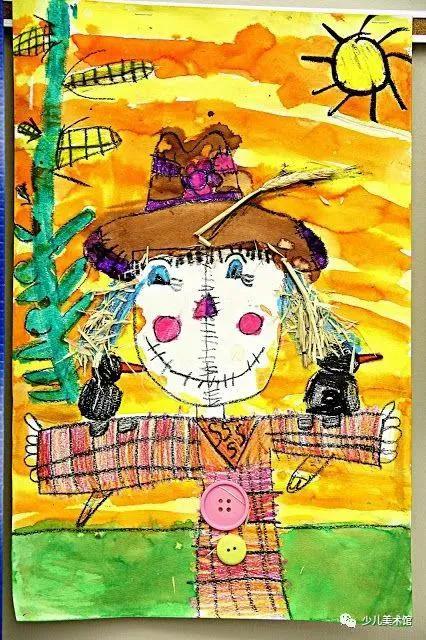 儿童不同时期的绘画作品,孩子们一幅幅栩栩如生的绘画作品