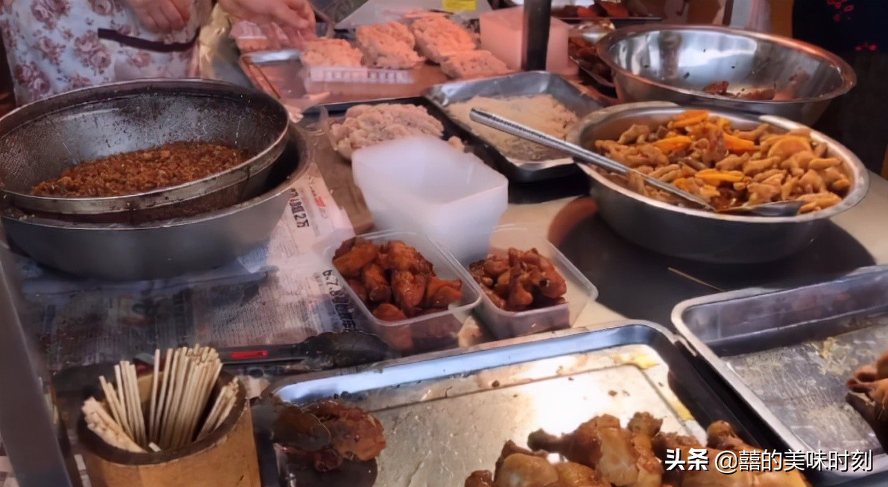 常熟附近美食街火爆小吃,常熟特点地摊小吃