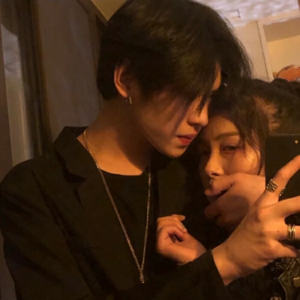 情头原宿风情侣头像,简单唯美氛围感情侣头像