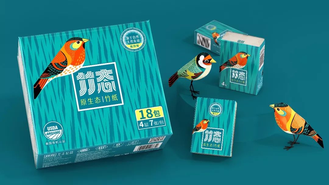 好看的花纹纸巾,独特纸巾