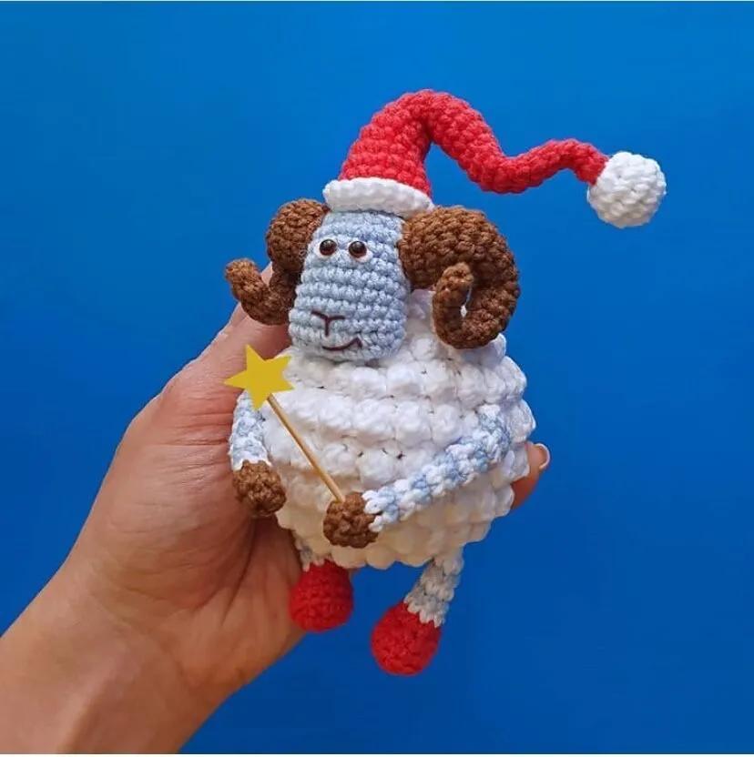 纯毛线钩织小玩意,最火毛线钩织