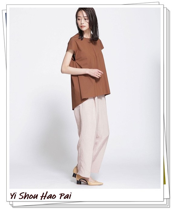 春夏米色裤子最佳搭配上衣,夏季米色裤子与上衣搭配图