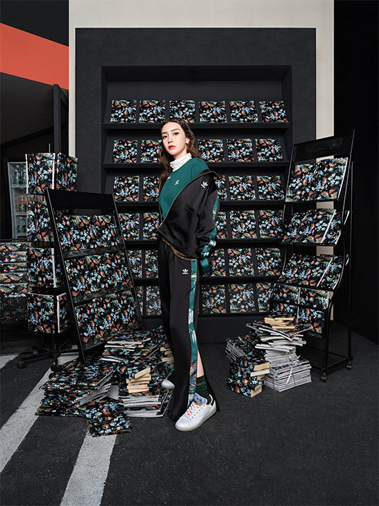 adidas韩国女明星,adidas官网杨幂同款