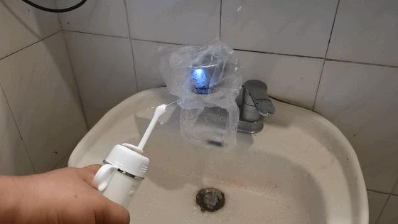 小米有品智能伸缩电动冲牙器,小米折叠冲牙器