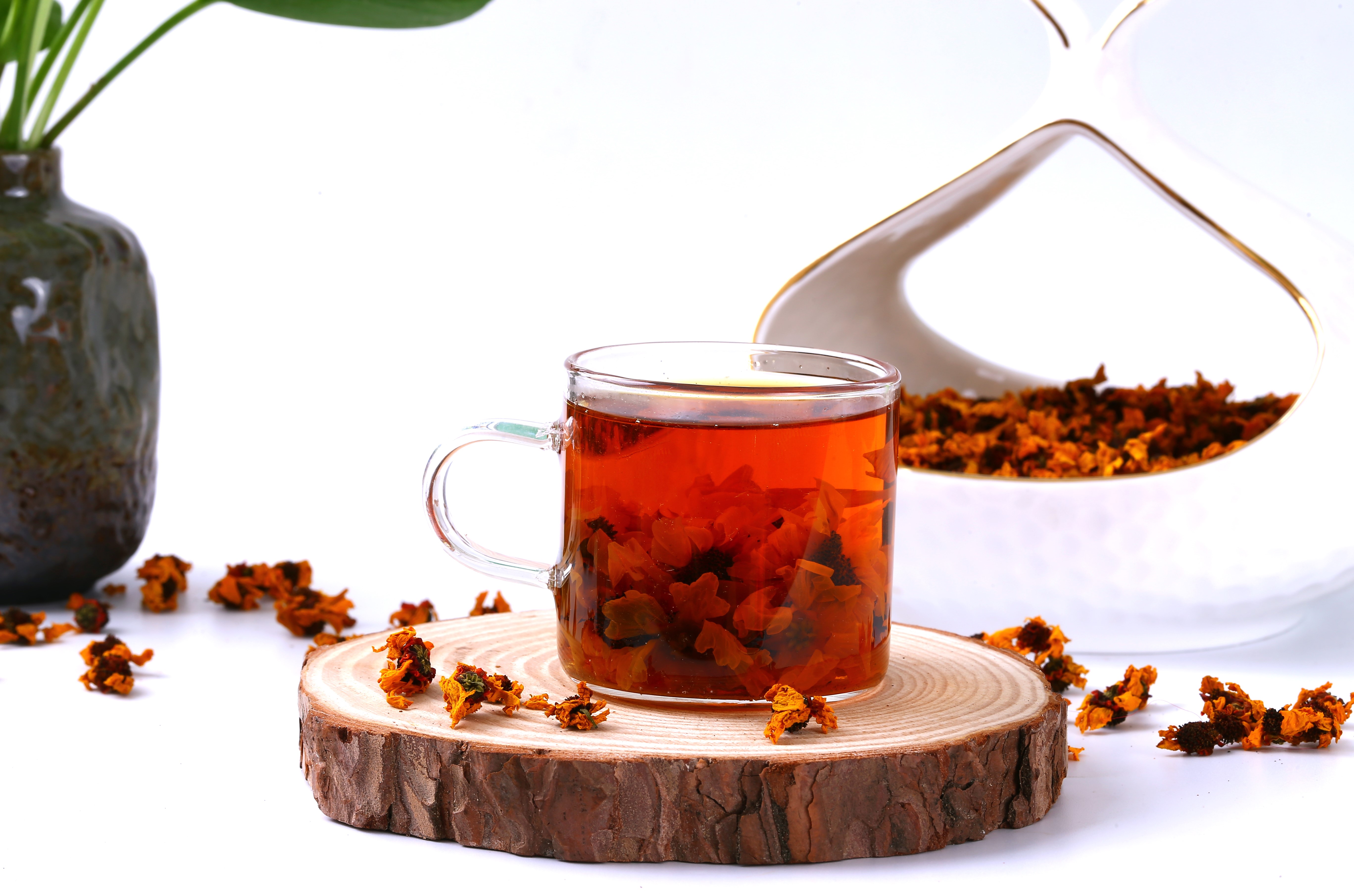 药食同源润肺茶,同根同源的茶