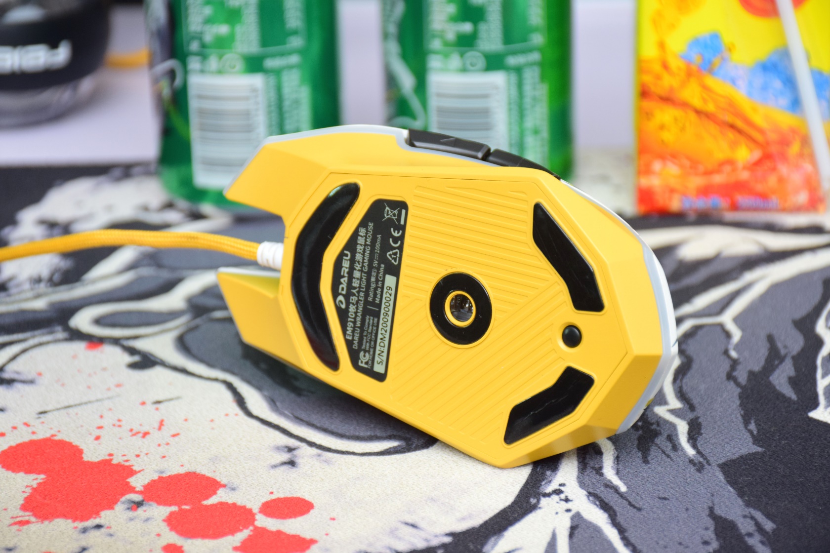 em910达尔优荆棘紫,达尔优牧马人em910鼠标