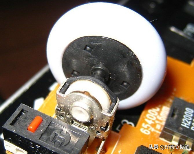 滚轮鼠标编码器拆卸图解,鼠标滚轮与编码器的连接方式