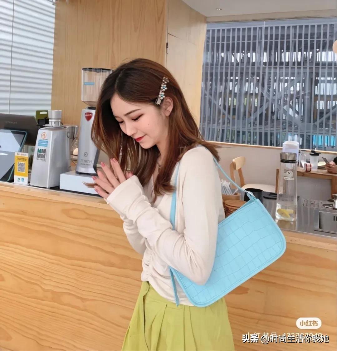 小个子穿搭145-150高腰裤子,小个子穿搭150高腰上衣