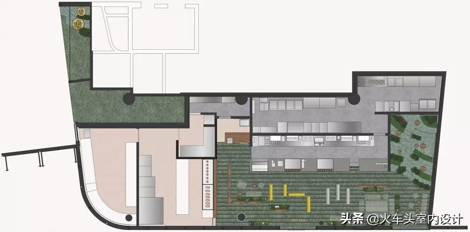 土、砖、石、木、竹、铝，这家茶饮店“设计公司”的身份要暴露啦