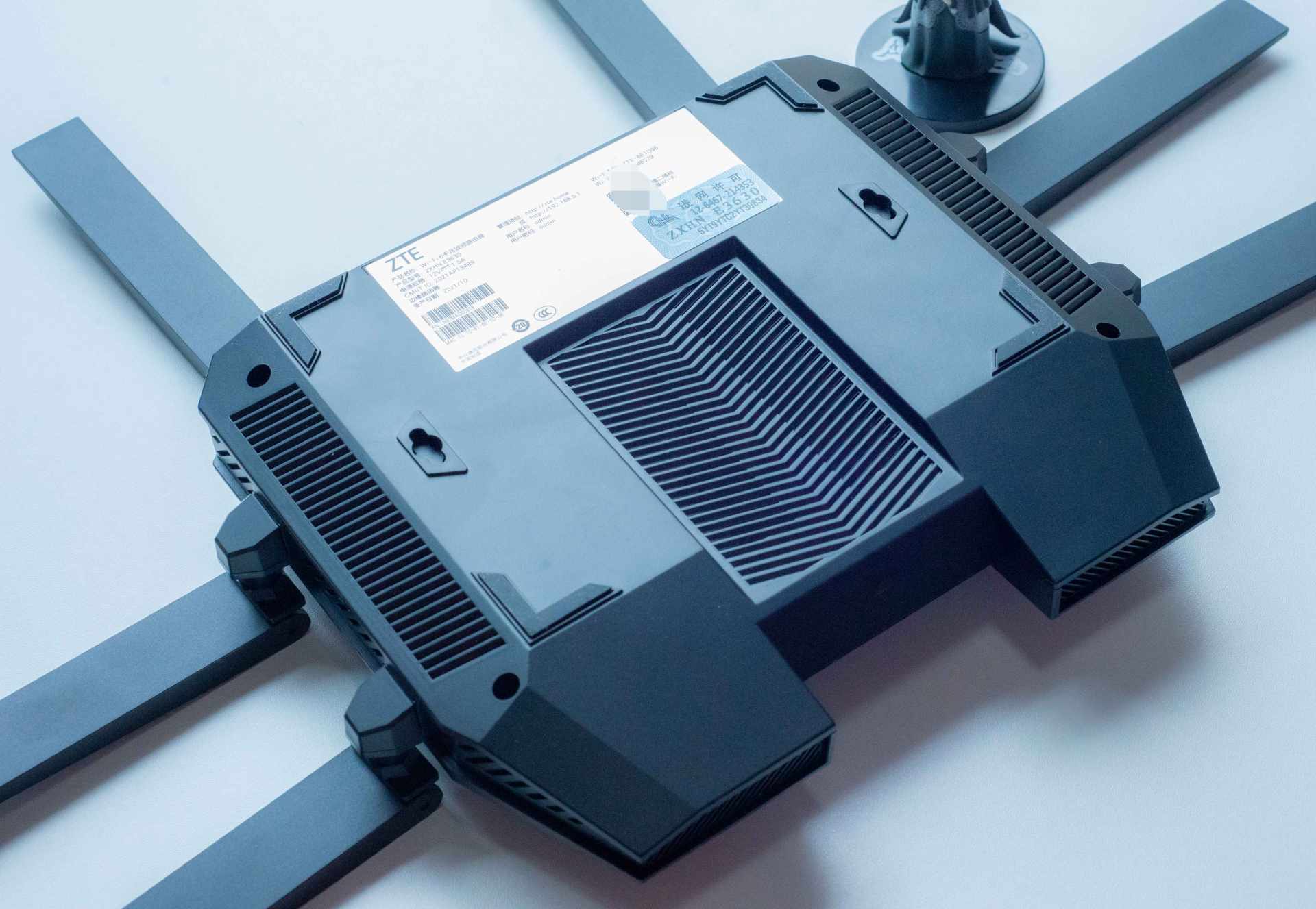 中兴ax5400promesh组网测试,中兴ax5400pro的穿墙能力