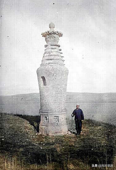 老照片1928年山西省五台山旧貌,忻州五台山影像