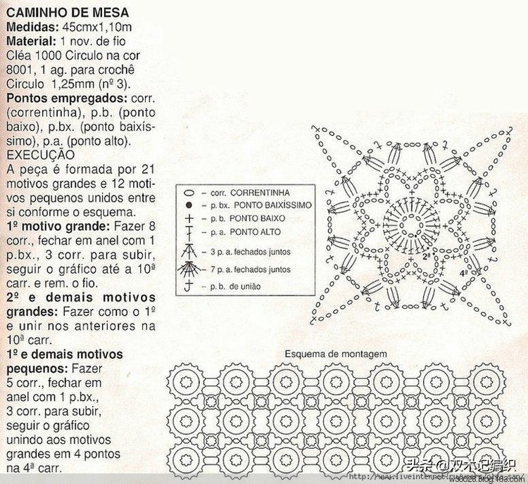 洛可可风蕾丝古典钩针桌布,钩针编织蕾丝长方形沙发巾图解