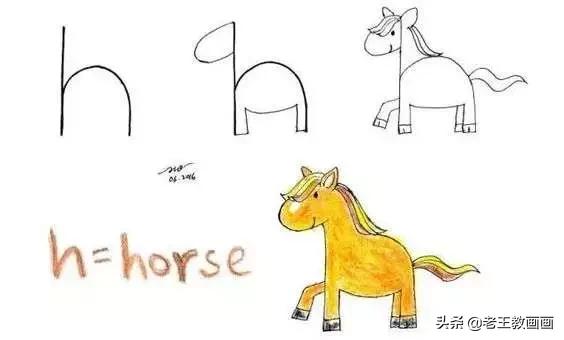 最简单的简笔画教程,超简单儿童简笔画入门初学