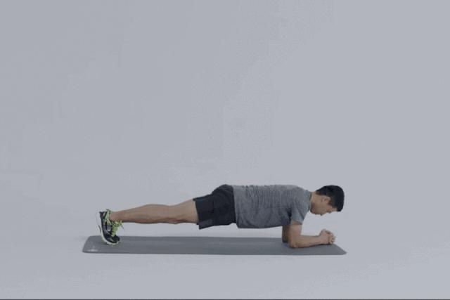 平板支撑100天的变化,平板支撑瘦肚子100天变化