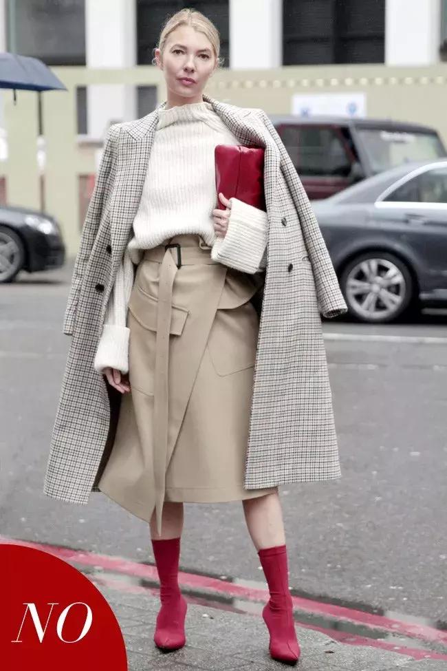 大衣+裙子最好看的经典穿法指南，穿多久都不觉得腻