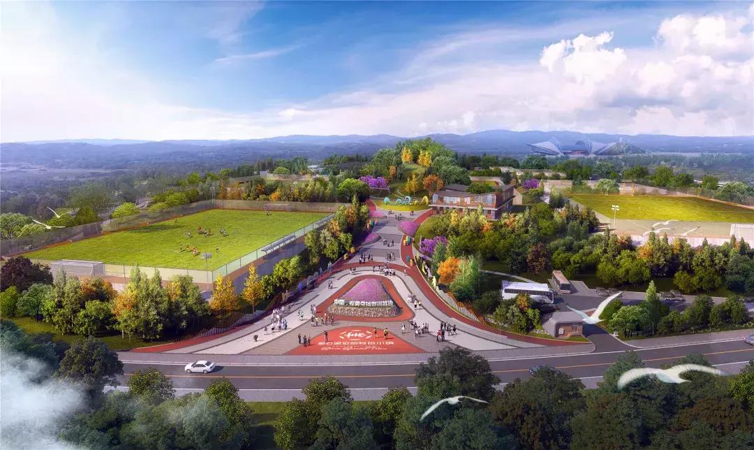 千呼万唤始出来，内江这个特点小镇部分项目9月投用，或将成运动员“摇篮”