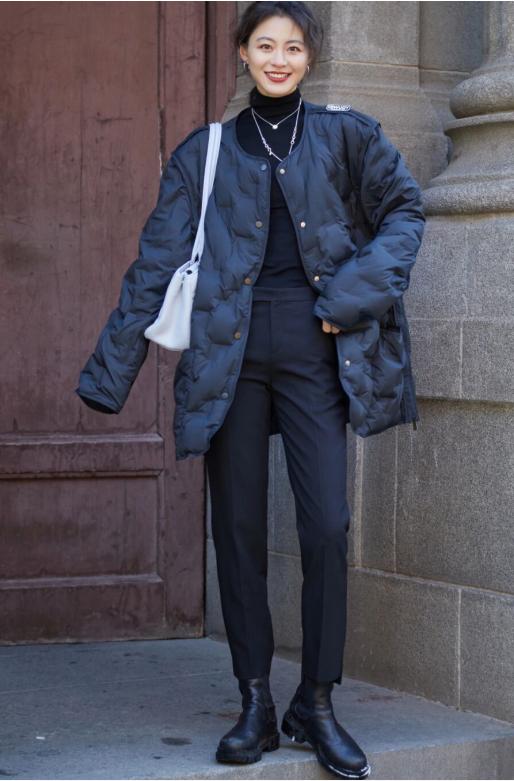 大冬天长筒靴该怎么穿才是最时尚,适合大粗腿的烟筒靴