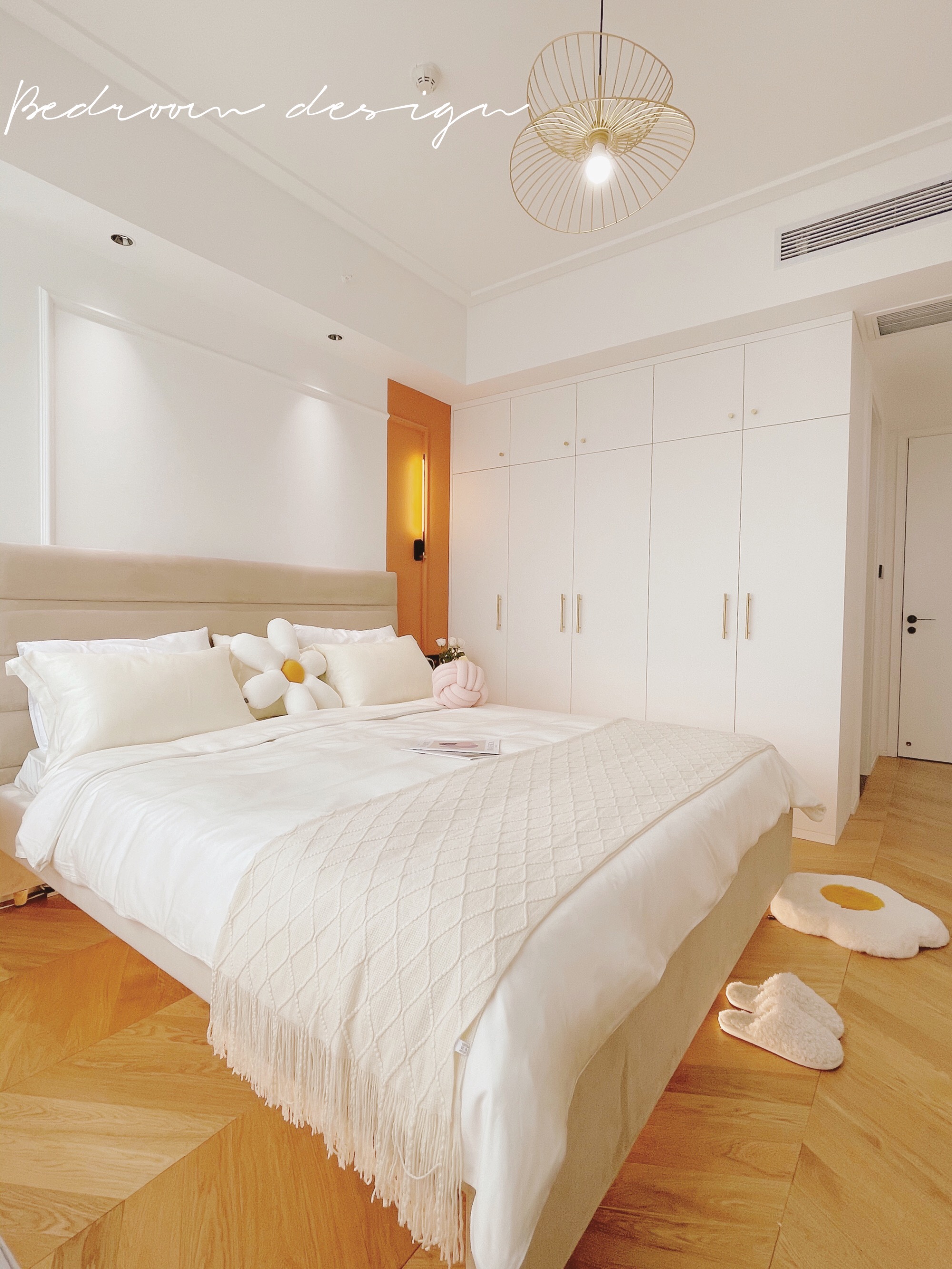 奶油色的卧室太好看了！快来抄作业，附清单