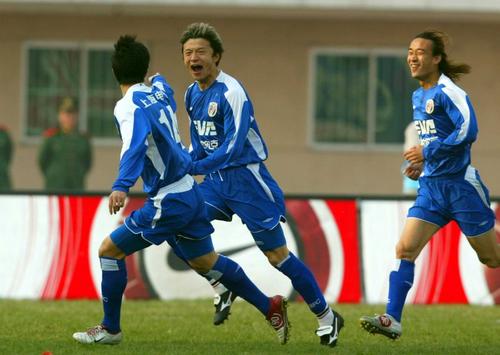 谢晖国足,谢晖进7球