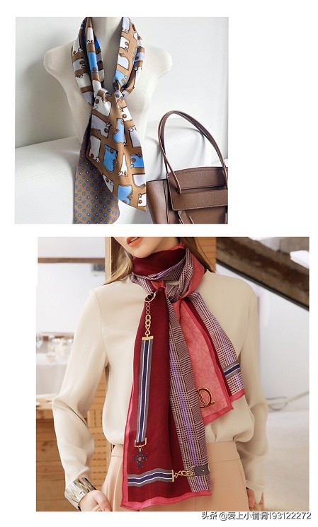 如何围长丝巾才好看,长丝巾怎么围简单又大方