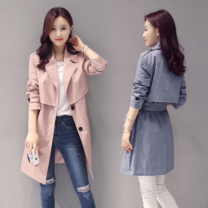 雪纺洋气风衣,2019春天流行风衣搭配图