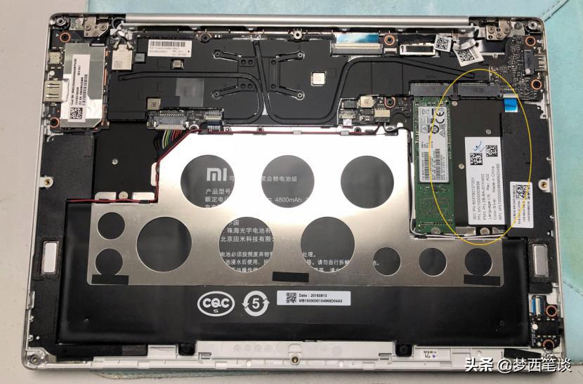 小米air12.5加装固态硬盘找不到,小米air12加装固态硬盘